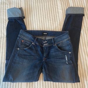 Hudson Ripped Skinny Jeans